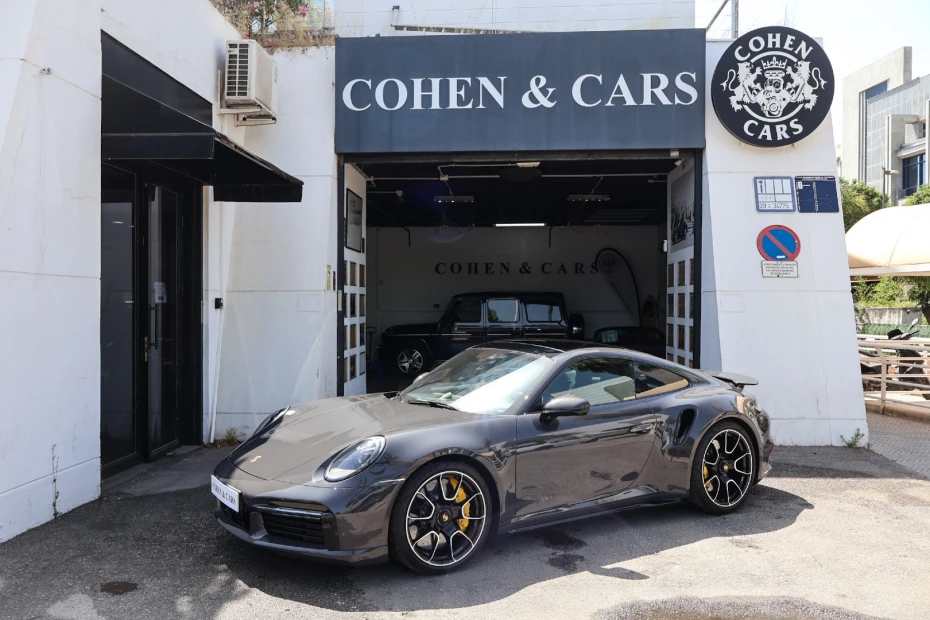 SOLD* Porsche 992 Turbo S *Morroco Plates* - Cohen & Cars