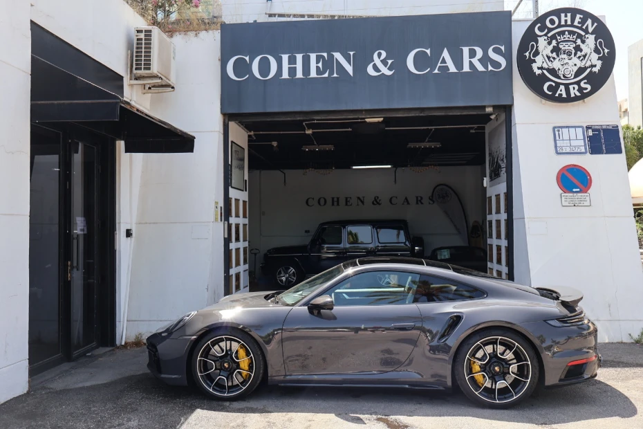 SOLD* Porsche 992 Turbo S *Morroco Plates* - Cohen & Cars